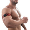 Sparta's Harness Brassard Katerpillar Noir-Rouge